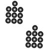 SOLUSTRE 20pcs Pinch Roller for Tape Player Bearing Roller for Video Audio Radio Tape Recorders view 1