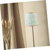 PRETYZOOM Colorful Round Lampshade Ceiling Lampshades Table Floor Lamp Shade Easy Install view 2