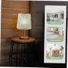 PRETYZOOM Colorful Round Lampshade Ceiling Lampshades Table Floor Lamp Shade Easy Install view 4