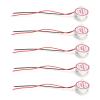 5Pcs Alarm Buzzer SFM-27I Mini Continuous Beep Piezo Wired Connector Active HighDecibel Sounder Alarm 95dB DC324V (White) view 4