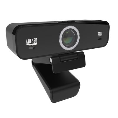 1080P Webcam with Microphone Full HD USB Web Camera with Adjustable View Angle, Noise Cancellation, Plug & Play Compatibility, Perfect for Zoom, Skype, Teams, Conferencing, and Content Creation
