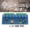 LOCADENCE 8 Channel Relay Module, DC 5~30V 8 Circuit Relay Shield Module with Large Capacity 4M Byte Flash for ESP32 Secondary Development Learning view 4