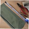 Yardenfun 1pc Zipper Tool Bag Organizer Pouch for Hardware Small Parts Versatile Storage Army Green for Home Travel view 4