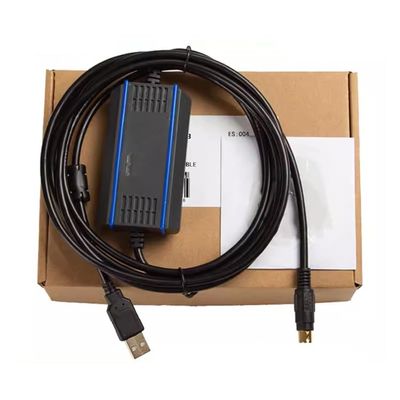 USB-HW+ for Communication Download Cable E/S/H/C/T Programming Cable Opto-Isolated Version Gold-Plated Plug 3m