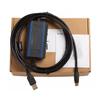USB-HW+ for Communication Download Cable E/S/H/C/T Programming Cable Opto-Isolated Version Gold-Plated Plug 3m view 1