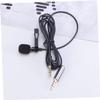 Veemoon Lavalier Lapel Microphone Plated Plug Compact Clip Mic for Interviews Podcasts Video Conferencing and Gaming Omnidirectional Sound Capture view 2