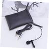 Veemoon Lavalier Lapel Microphone Plated Plug Compact Clip Mic for Interviews Podcasts Video Conferencing and Gaming Omnidirectional Sound Capture view 3