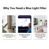 27-75 Inch Tv Screen Protector, Hd/Matte Anti Glare Anti Blue Light Anti Scratch Film Relieve Eye Fatigue, For Indoor/Outdoor 27-75 Inch Tv Monitor, Customizable (Matte Version 32 Inch 698X392Mm) view 4