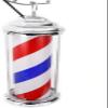 Mandyom Barber Pole LED Light, Red White Blue Rotating LED Stripes Hair Salon Sign Wall Mount Rotating Light(14.5in) view 4