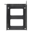 Srutueo PCI Slot 2.5Inch IDE/SATA/SSD/HDD Rear Panel Mount Bracket Hard Drive Adapter Tray with Half-Height Profile Bracket, Black, 500011873A2 view 2