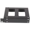 Srutueo PCI Slot 2.5Inch IDE/SATA/SSD/HDD Rear Panel Mount Bracket Hard Drive Adapter Tray with Half-Height Profile Bracket, Black, 500011873A2 view 3
