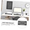 Angoily 2pcs Vertical Cooling Stand Space-Saving Design Heat Dissipation Easy to Install Game Console Base Stand for Gamers view 2