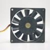 109P0848C604 80x80x20mm 48V 0.08A 3700RPM 37.8CFM 8cm 3-Wire Cooling Fan view 1