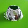 AMNOUR 69mm Flashlight Reflective Cup Reflector Bow DIY Flashlight LED Lampshade Bowl Height 28MM, Clear, JTSF9648 view 3
