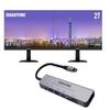 Gigastone [4K HDMI USB C Hub] 7-in-1 Multiport Adapter with PD 100W Thunderbolt Docking Station view 1
