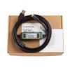 USB-IVC for IVC1/IVC2 Series PLC Programming Cable Communication Download Cable High Speed and Stable Model FT232RL Chip/Black Gold-Plated Plug 3m view 1