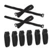 Angoily 36pcs under Desk Cable Management Reusable Cable Straps Buckles Straps for Cord Wrap view 3