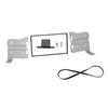 Gadpiparty Double Din Car Stereo Frame Bezel Kit for Durable Installation Dash Panel for Easy Mounting of DVD Player and Navigation System view 4