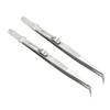NOLITOY 6pcs Thickened Pointed Tweezers Kit Steel Tweezers Set Multifunctional for Manicure Jewelry Diy Repair view 2