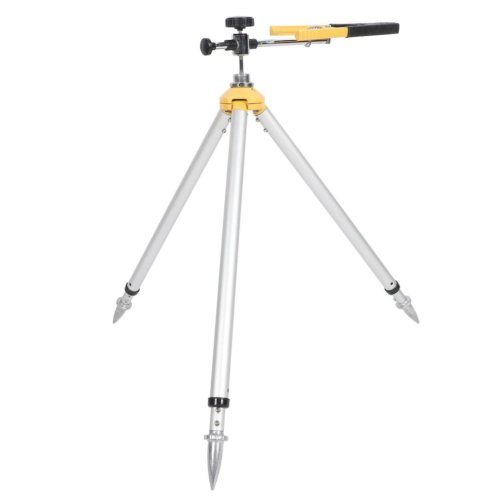 Surveying Tripod, 6288cm Height Retractable Aluminum Alloy Tripod Centering Rod Clamp Total Station Tripod for Prism Poles, Land Survey GPS GNSS Rods