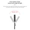 Andoer Video Conference Lighting Bi-Color LED Light Portable Vlog Light 120pc Beads CRI95 2500K-9000K Color Temperature Mini Photography Lamp with Light Stand for Online Meeting Live Streaming Selfie view 2