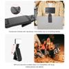 Andoer Video Conference Lighting Bi-Color LED Light Portable Vlog Light 120pc Beads CRI95 2500K-9000K Color Temperature Mini Photography Lamp with Light Stand for Online Meeting Live Streaming Selfie view 4