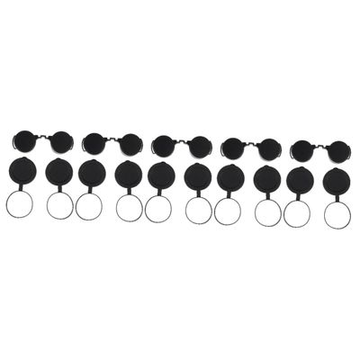 Angoily 15pcs Rubber Eyepiece and Objective Lens Covers for Binoculars and Monoculars Scratch for Telescope Accessories Easy to Install and Remove
