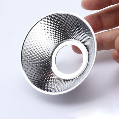 AMNOUR Diameter 69mm Height 28mm LED Hole 28mm Aluminum Reflector Flashlight LED Reflective Cup Reflector Bow (Color : 10 Pieces)