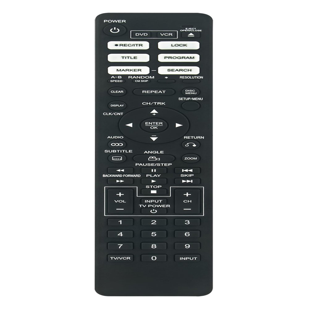 6711R1N204A Replace Remote Control fit for LG DVD Player VCR Combo V194H V390H V390HP V914H V914H/VCR