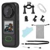 YYCAMUS Waterproof Action Camera with 1/1.27"" Sensor, 4K Video Streaming 20MP Photos Stabilization Video Camera, 1.4"" IPS Touchscreen Dual Microphones Webcam WiFi Camera Body Cam, Black view 1