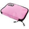 Gadpiparty 2 Travel Organiser USB Cable Storage Accessories Cases Travel Bag Organizer Electronics Accessories Cases Electronics Organizer Holiday Accessories Data Line Headphone Box Pink