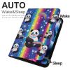 Cute Panda Case for iPad iPad Mini 5/4/3/2/1(7.9- Inch) iPad Mini 6 (8.3-inch, 2021) with Pencil Holder, Protective Case with Soft TPU Back, Auto Sleep/Wake Cover view 2
