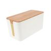 Angoily Cable Management Box Hider Wire Organizer Box Extension Cord Holder for Desk view 1