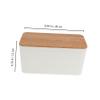 Angoily Cable Management Box Hider Wire Organizer Box Extension Cord Holder for Desk view 2