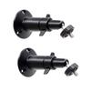 Angoily 4pcs Indoor Outdoor Security Camera Bracket CCTV Camera Stand Easy Install Wall Mount for view 4