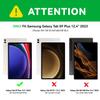 GreenLaw Galaxy Tab S9 Plus Keyboard Case, 7-Color Backlit, Smart Touchpad, Magnetic Detachable Keyboard Case with S Pen Holder for Samsung Galaxy Tab S9+ Plus (SM-X810/X816B/X818U) Black view 2