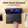 GreenLaw Galaxy Tab S9 Plus Keyboard Case, 7-Color Backlit, Smart Touchpad, Magnetic Detachable Keyboard Case with S Pen Holder for Samsung Galaxy Tab S9+ Plus (SM-X810/X816B/X818U) Black view 4