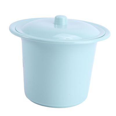 FOMIYES Portable Plastic Spittoon with Lid for Boy Girl and Elders Lightweight Bedpan for Indoor and Outdoor Use Compact Design for Sealed to Prevent Odors