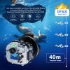 Sea frogs Underwater Camera Case Compatible with Sony A7RV for FE 24-105 F4 GOSS with Wide Angle Fisheye Lens IPX8 40m/130ft Maximum Diving Depth A7R-5 Waterproof Camera Housing for Diving A7R-V view 2