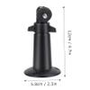 Homoyoyo 2pcs Security Mount Brackets Swivel Tilt for Use Wall Ceiling Bracket for Systems view 4