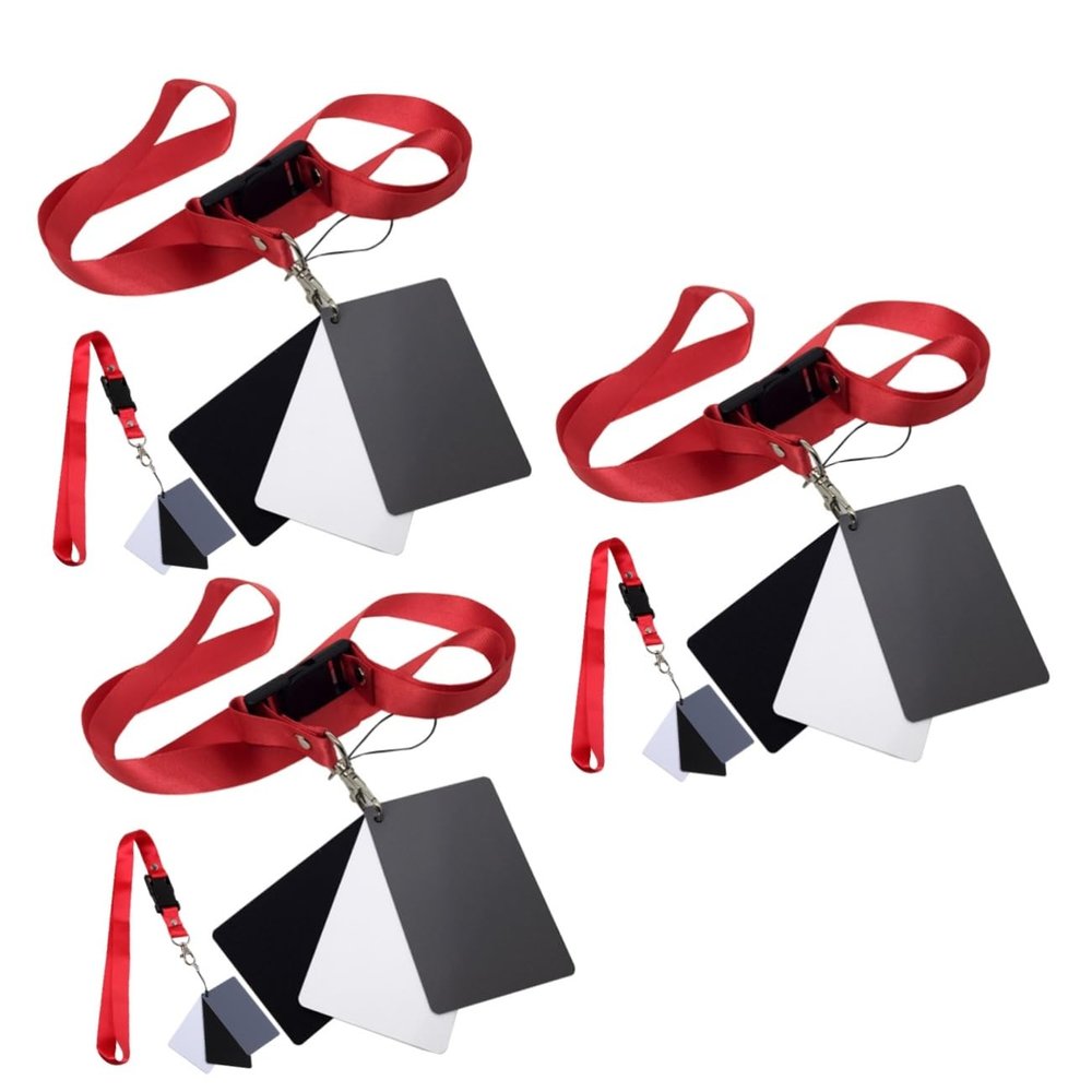Angoily 6pcs Digital Camera Photography Lanyard Balance Card Scratch-Resistant Non-Reflective Card Straps
