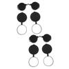 Angoily 6pcs Rubber Lens Caps for Telescope Binoculars Protective Eyepiece Objective Easy to Install Professional Design Suitable for Monoculars and Telescopes view 1