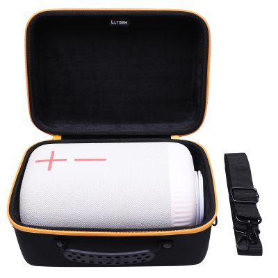 LTGEM Case Compatible with Ultimate Ears EPICBOOM Portable Speaker with Shoulder Strap, Black