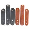 Angoily 2sets Leather Cable Straps Earphone Winder Usb Cord Organizer Cable Holders Management for Home Office view 1