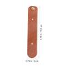 Angoily 2sets Leather Cable Straps Earphone Winder Usb Cord Organizer Cable Holders Management for Home Office view 3