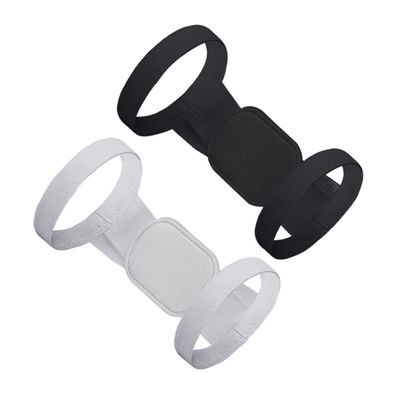 FOMIYES 2pcs Humpback Belt Posture Support for Adults Back Straightener High-viscosity Stickers Black White for Daily Use and Hunchback Relief