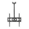 Ceiling TV Mount, Hanging Full Motion TV Mount Bracket Fits Most 32-60 Inch TVs, Height Adjustment | Tilt & Swivel Design | 360 Rotation| (Size : 0.5-2.9m) (0.5) view 1