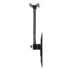 Ceiling TV Mount, Hanging Full Motion TV Mount Bracket Fits Most 32-60 Inch TVs, Height Adjustment | Tilt & Swivel Design | 360 Rotation| (Size : 0.5-2.9m) (0.5) view 4