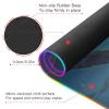 NFMILI Marine Life RGB Mousepad Led Mouse Pad, Large Gaming Mouse Pad, Large Led Keyboard Pad 15 Light Modes view 4