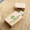 Wooden Custom USB Flash Drive 128MB 50 Pack TATMOHIK Walnut/Maple/Bamboo Wood Customized Thumb Drives Personalized Logo USB Stick Bulk Magnetic Cap for Corporate Gifts, Trade Shows, Holiday Events view 4